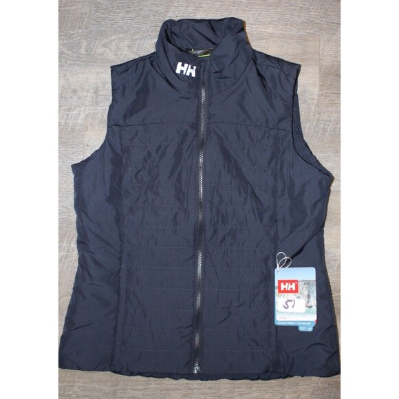 HELLY HANSEN WOMEN'S GILET CREW VEST NAVY BLUE NWT SZ L $150 - Picture 3 of 9